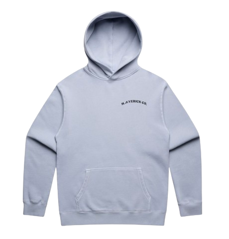 Single hoodie preview with logo placement
