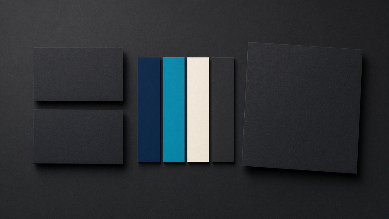 Generic branding materials and color palette